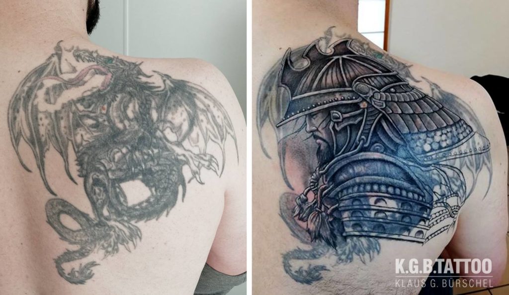 Cover Up in progress.
