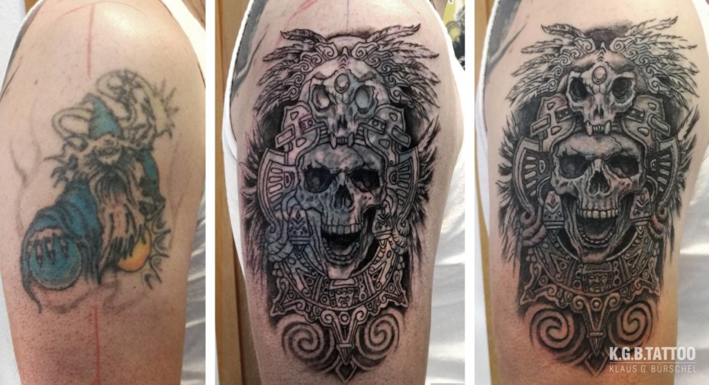 Cover Up in progress
