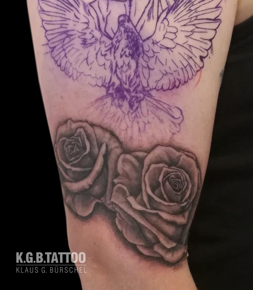 Armsleeve in progress
