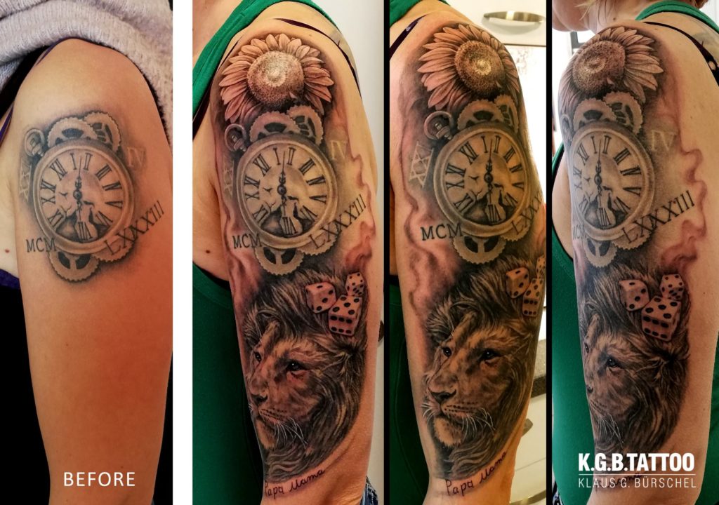 Armsleeve next step (... die Uhr ist nicht von mir)
