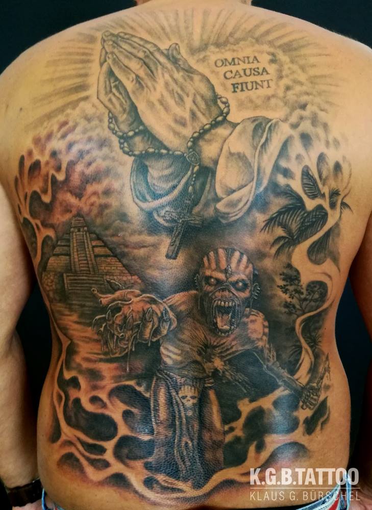 Backpiece still in progress (lettering by Mopsy)
