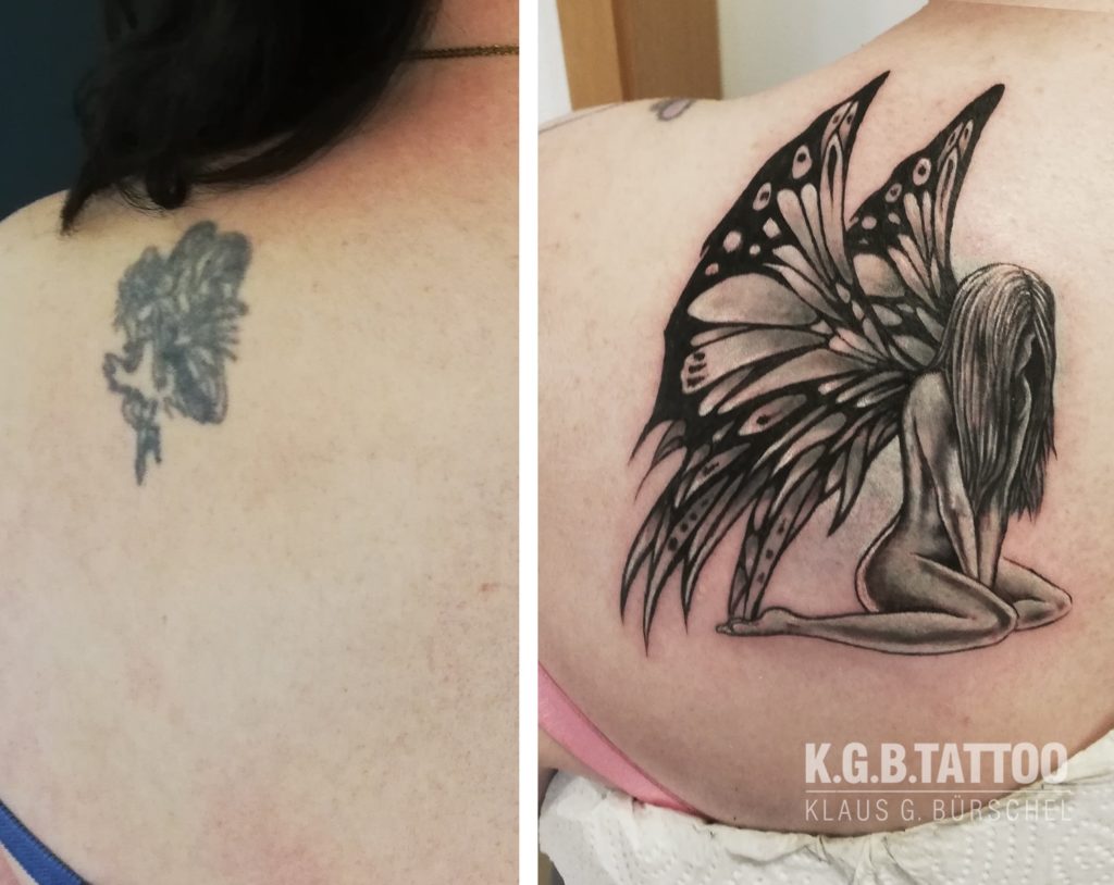 Cover Up in progress
