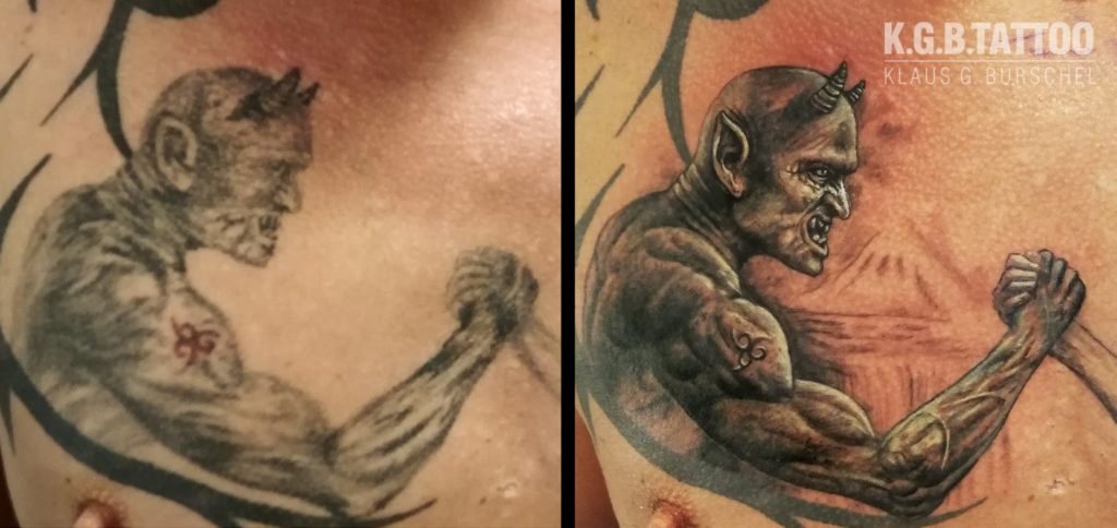 Devil vs Jesus touch up 2.0
