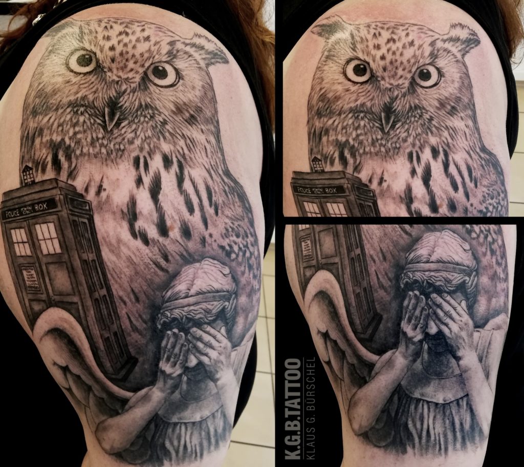 Doctor Who halfsleeve ...in progress.
