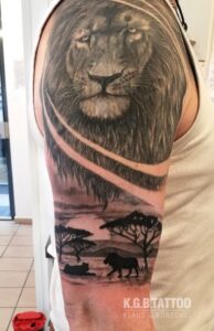 upper arm finish
