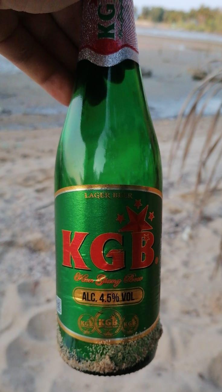 Urlaubsgrüße aus Vietnam bekommen. Wenn's dann auch noch schmeckt...